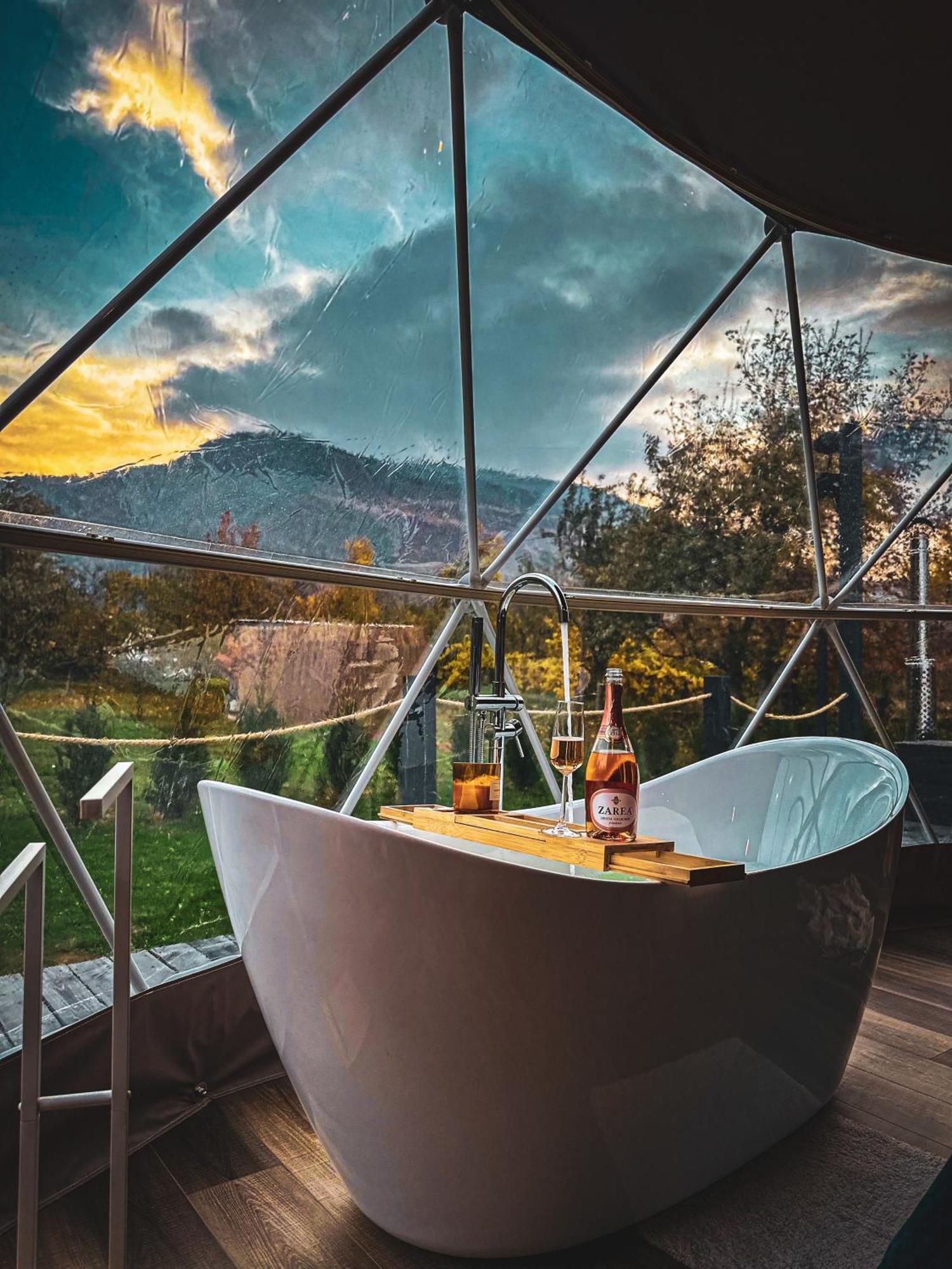 Green Garden Glamping Retezat Balánbánya Kültér fotó