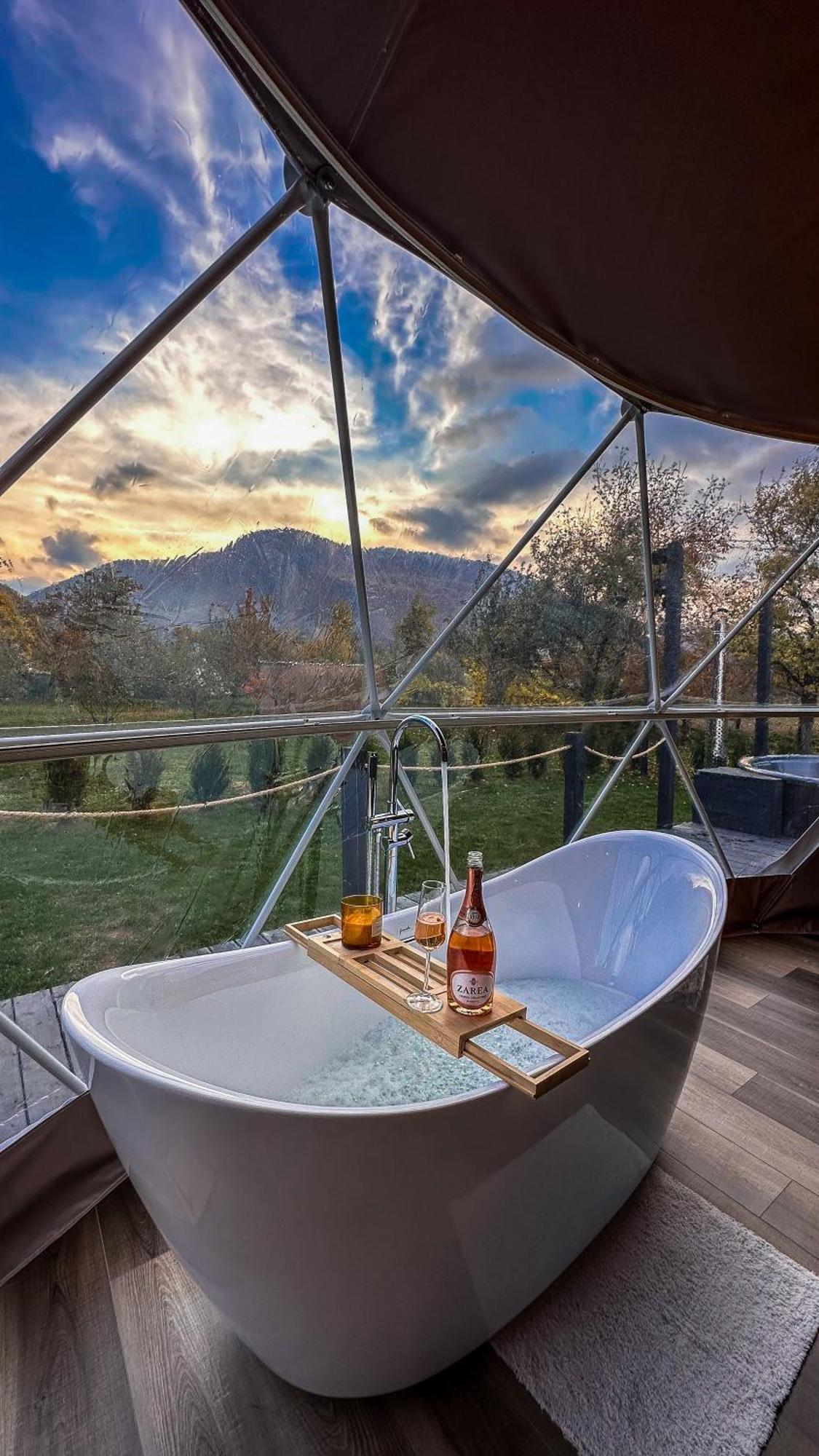 Green Garden Glamping Retezat Balánbánya Kültér fotó
